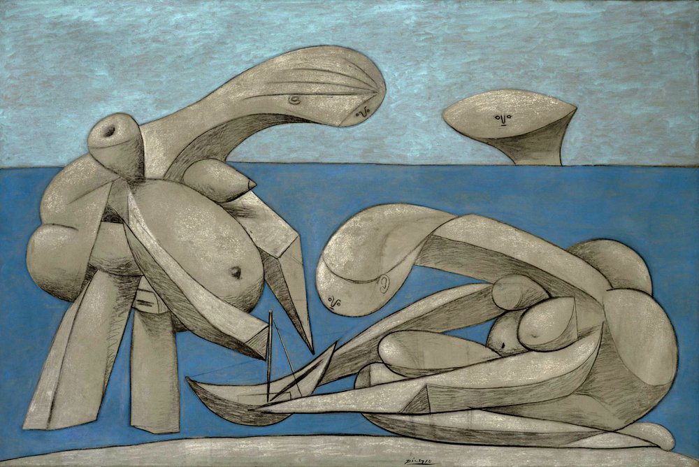 «Купальщицы» Пикассо, написанные приблизительно в тот же период, когда художник работал над «Герникой», будут представлены на выставке в Венеции. SUCCESSION PICASSO BY SIAE