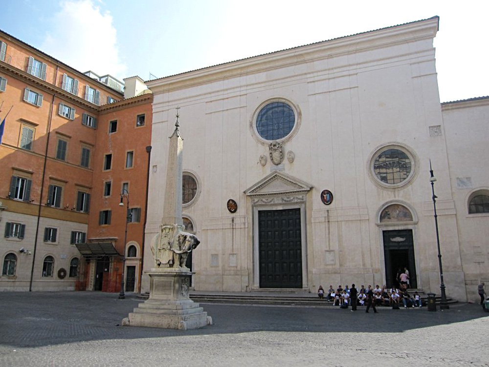 Церковь Санта-Мария сопра Минерва. Фото: Wikipedia Commo