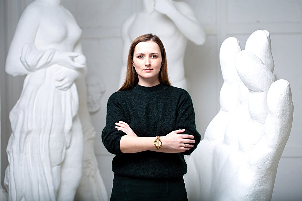 Елизавета Фролова, сооснователь образовательного проекта Synergy Art и ярмарки современного искусства Art Russia. Фото: Татьяна Михина