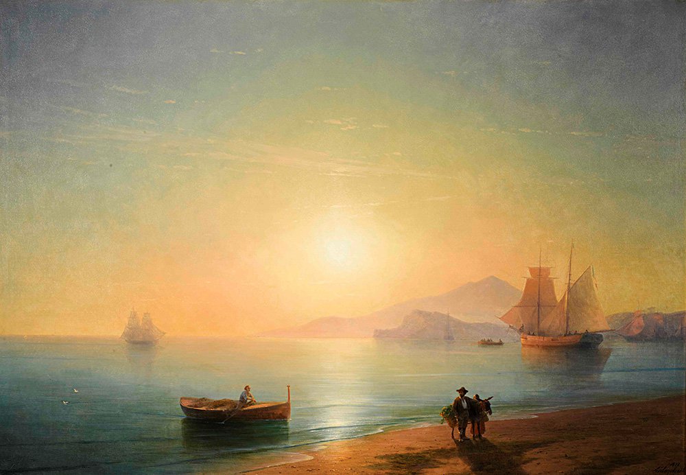 Иван Айвазовский. «Неаполитанский залив». 1878. Фото: Sotheby’