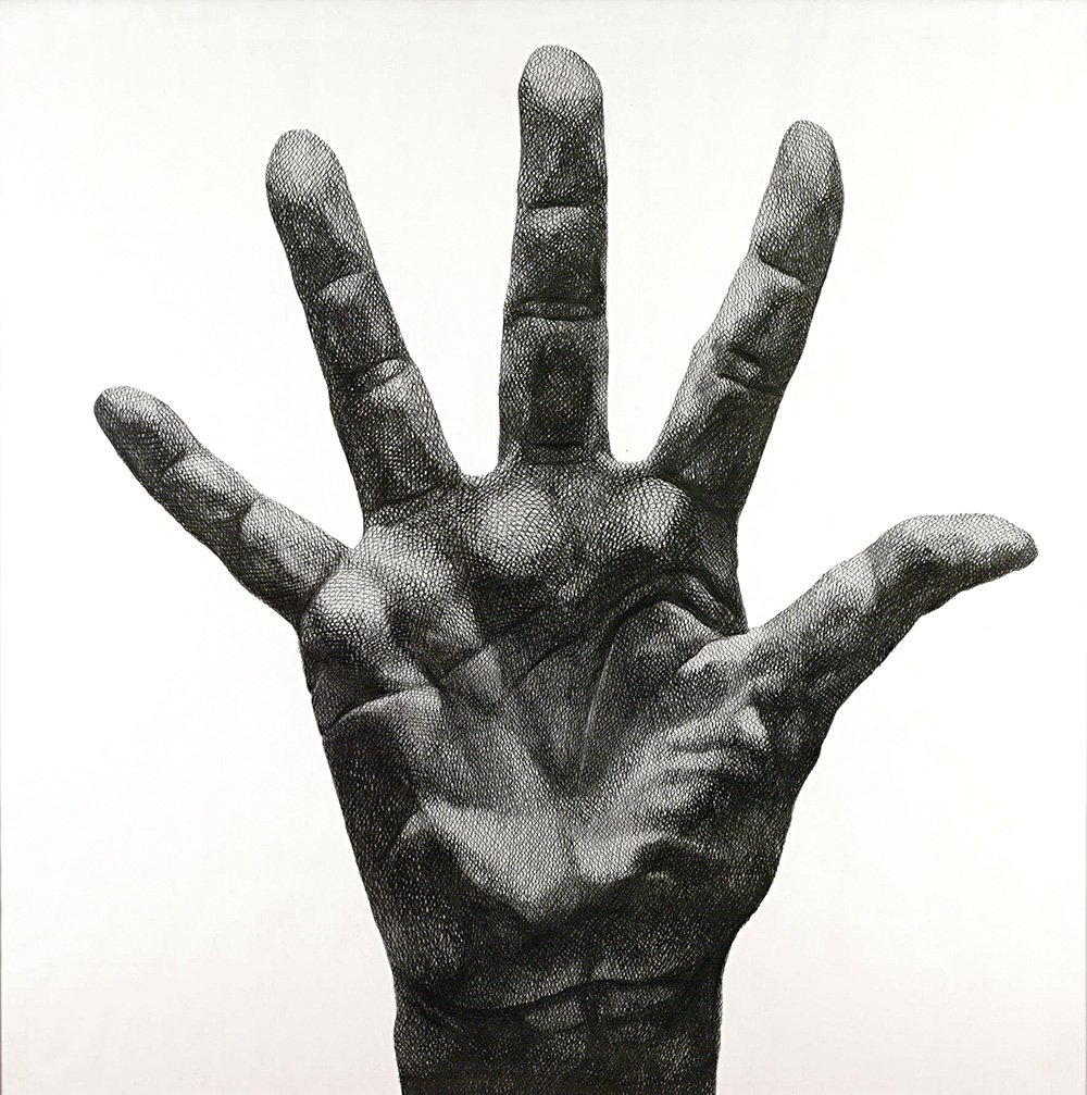 Флорентина Пакоста. «Большая рука с раздвинутыми пальцами». Из цикла «Часть моих рук». 1980. Фото: Albertina Museum