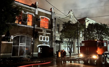 Пожар уничтожил почти все картины Национальной галереи в Сухуме