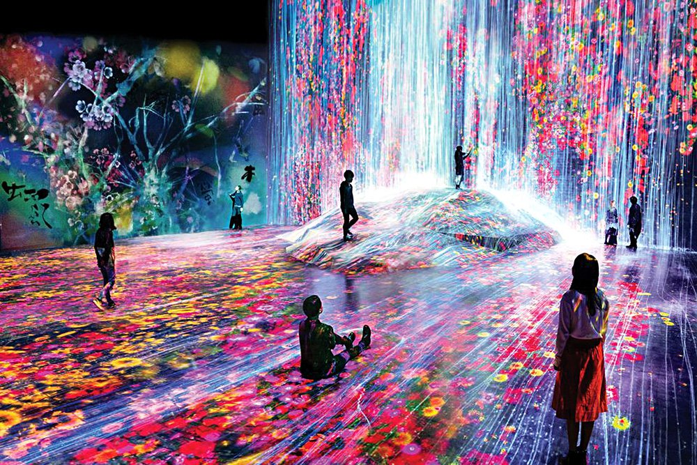 Совместный проект Музея цифрового искусства в Mori Building в Токио и teamLab.  Фото: teamLab/Pace Gallery