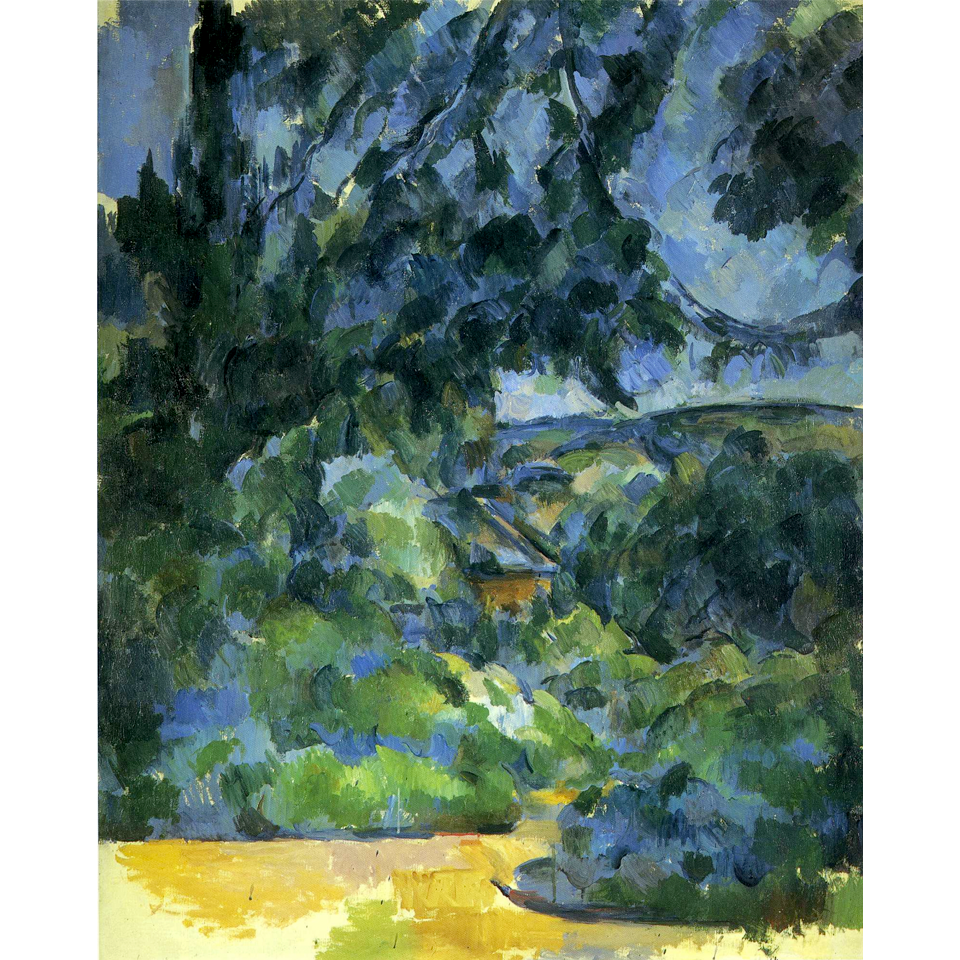 Поль Сезанн. «Голубой пейзаж». Около 1904–1906. Фото: Государственный Эрмитаж