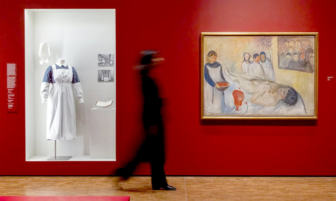 Выставка «Lifeblood. Эдвард Мунк» в Музее Мунка.  Фото: Ove Kvavik/Munchmuseet