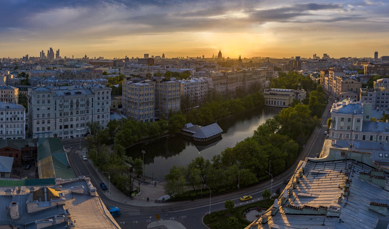 Район Чистых прудов - идеальная локация для жизни в Москве. Фото: Sminex