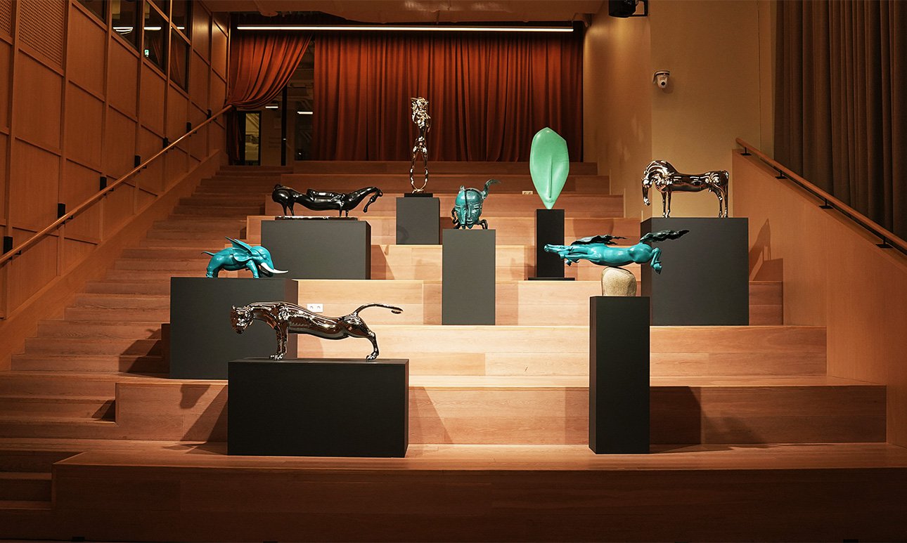 Выставка Даши Намдакова в Noôdome.  Фото: Студия Даши Намдакова