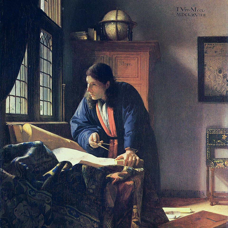 Ян Вермеер. «Географ». 1668–1669. Фото: Museo Städel