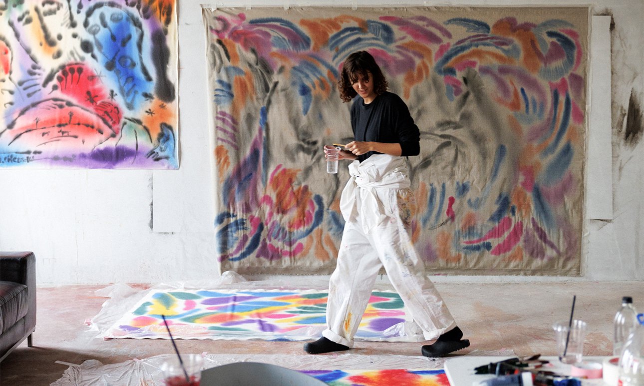 Мастерская художников. Варя Чельцова. Фото: Hideout