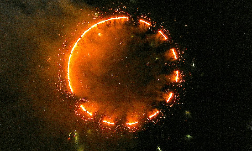 «Огненная сцена» с обзором на 360 градусов. Фото: Михаил Терещенко/ТАСС