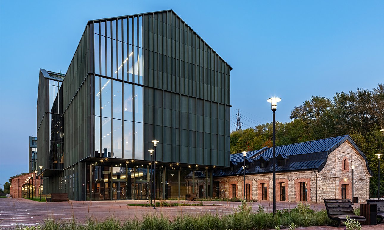 Новое здание Пермской государственной художественной галереи.  Фото: Пермская государственная художественная галерея