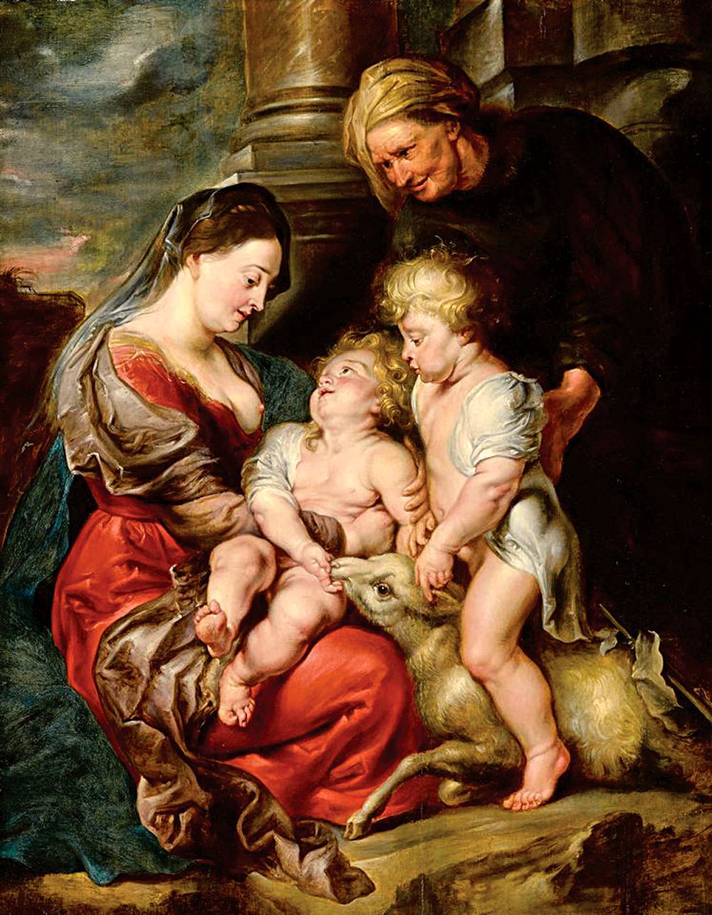 Питер Пауль Рубенс. «Дева Мария с младенцем Христом, святой Елизаветой и Иоанном Крестителем». Ок. 1618 г. Фото: Sotheby’