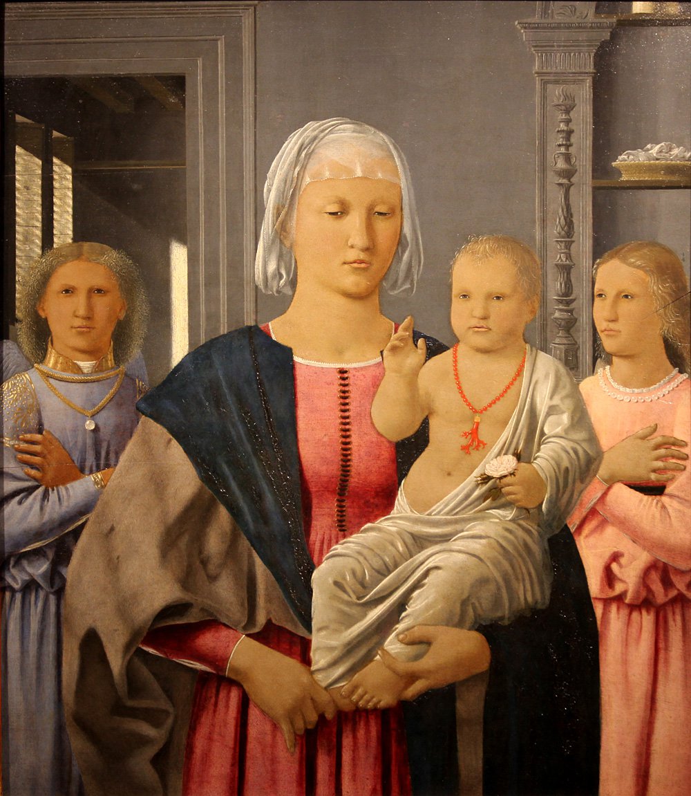 Пьеро делла Франческа. «Мадонна ди Сенигаллия». 1474. Национальная галерея Марке, Урбино. Фото: Galleria Nazionale delle Marche, Urbino