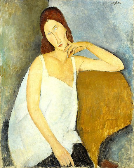 Амедео Модильяни. «Портрет Жанны Эбютерн». 1919. Фото: The Metropolitan Museum of Art, New York