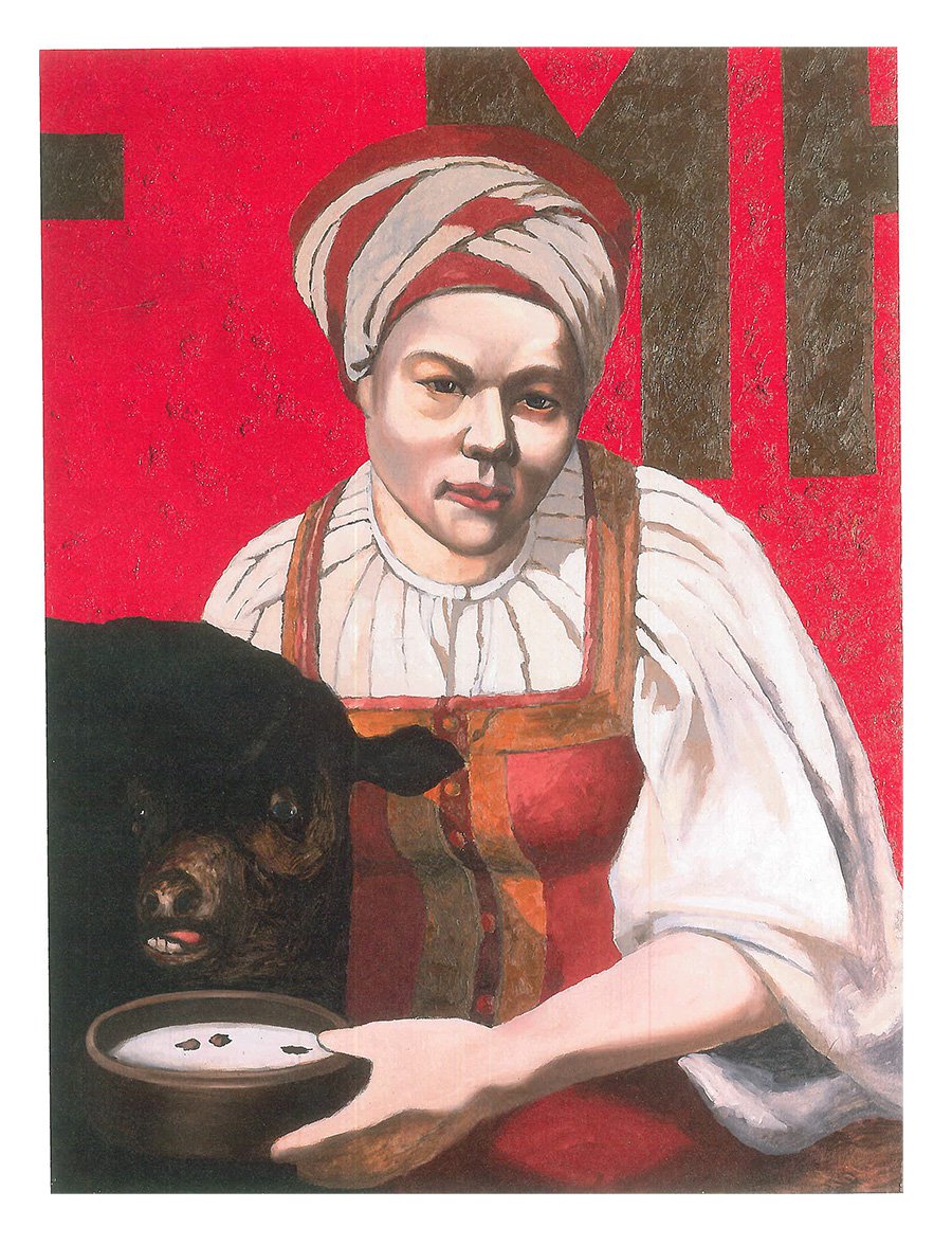 Николай Овчинников. «Без названия». Из серии «Третьяковская галерея». 1989. Фото: Анне Гольд