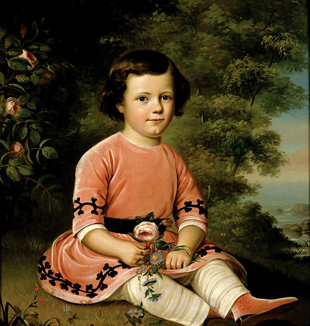 Йохан Эрик Линд (1793–1865). «Детский портрет». 1850. Фото: Finnish National gallery