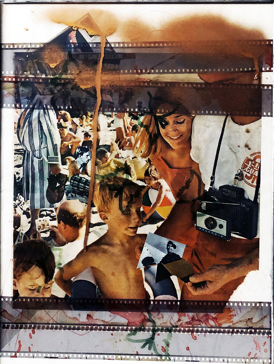 Константин Митенев. «На пляже». 1993. Фото: Центр современного искусства им. Сергея Курехина