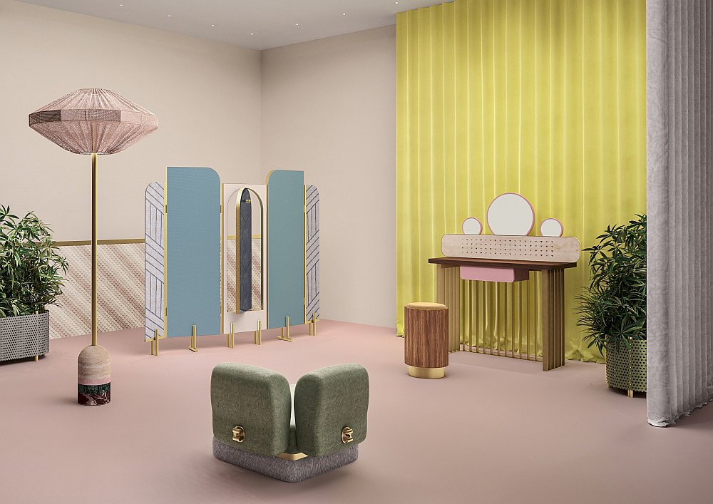 Проект Счастливая комната, который создала для Fendi молодой дизайнер Кристина Челестино