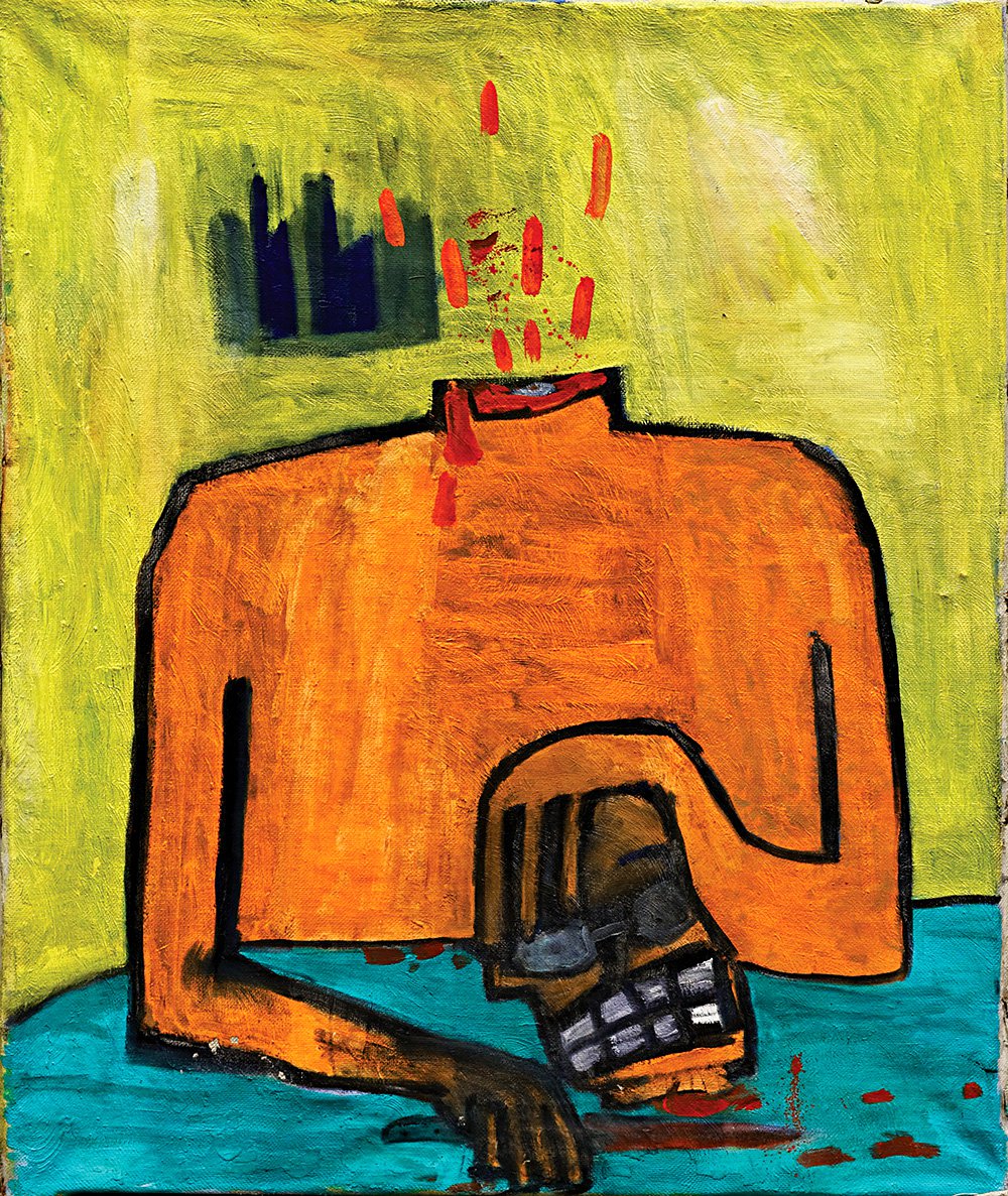 Инал Савченков. «Без царя в голове». 1988. Музей Art4