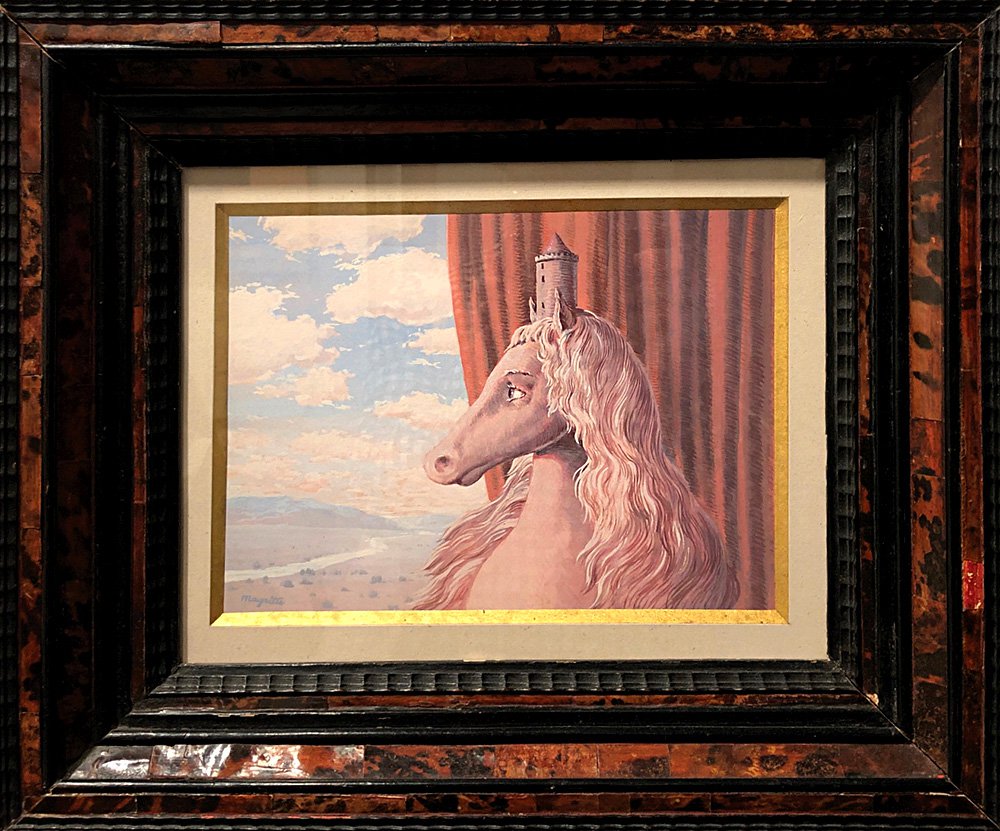 Рене Магритт. «Сердце мира». 1961. Галерея Gana Art (Нью-Йорк). Фото: Ильдар Галеев