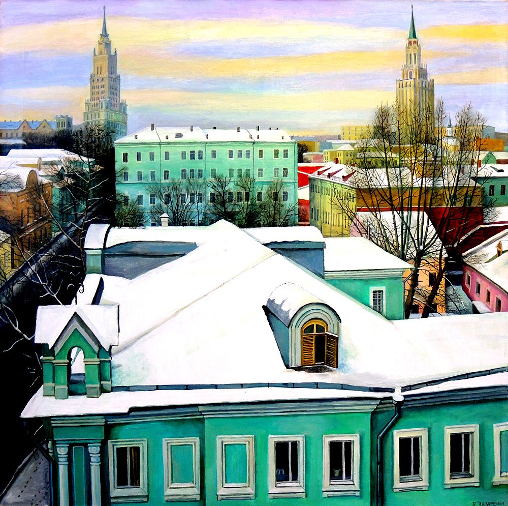 Татьяна Назаренко.  «Первый день Нового года». 2007. Фото: ММОМА