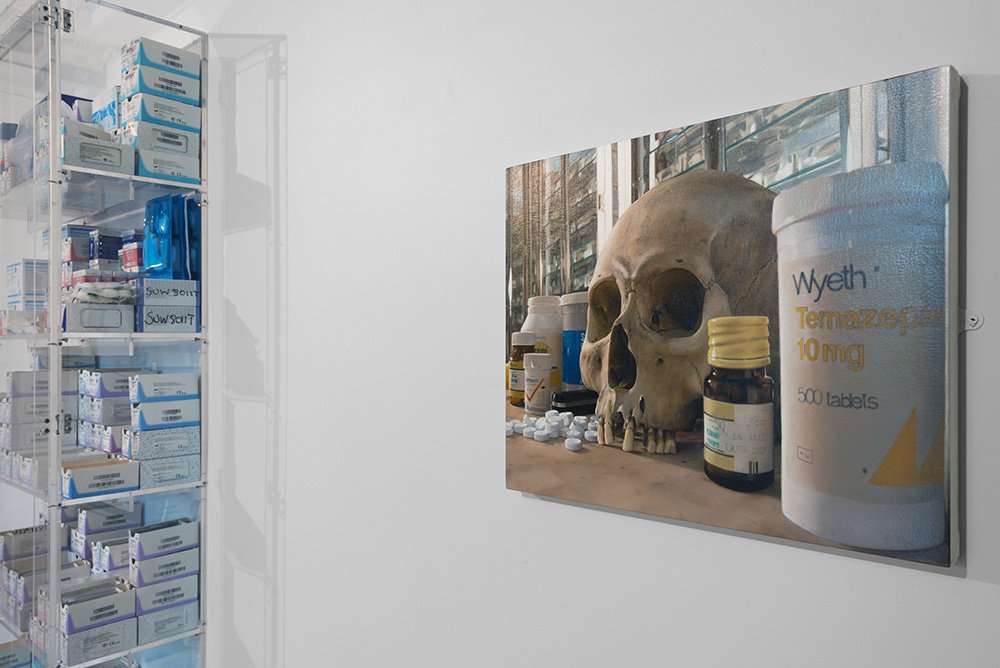 Выставка работ Дэмиена Херста в Галерее Гари Татинцяна в Москве. Courtesy of Gary Tatintsian Gallery
