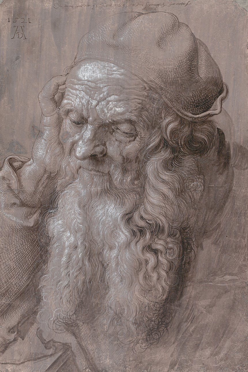 Альбрехт Дюрер. «Портрет мужчины в возрасте 93 лет». 1521. Фото: Albertina Wie