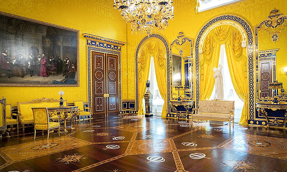 Лионский зал Екатерининского дворца в Царском селе. Фото: ГМЗ «Царское село»