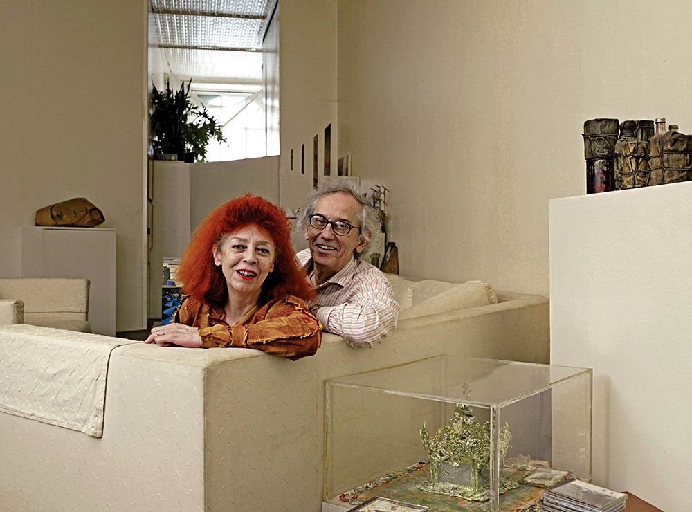 Христо и Жанна-Клод. Фото: Christo et Jeanne-Claude