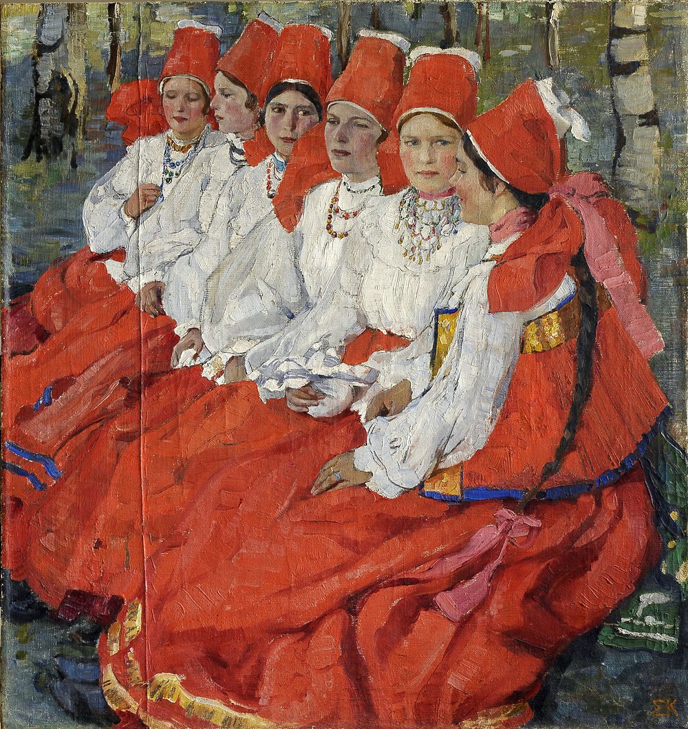 Елена Киселева. «Девушки на выданье». Courtesy of MRI
