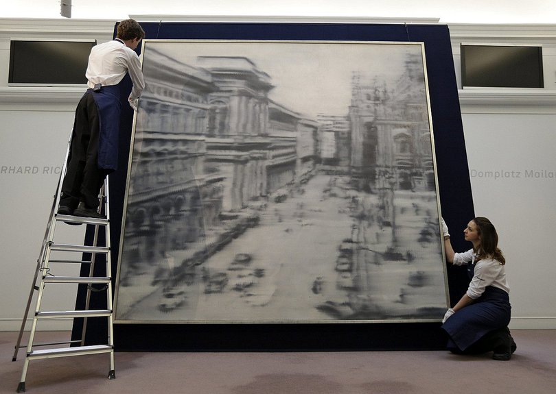 Герхард Рихтер. "Соборная площадь. Милан", Sotheby's, $37 млн
