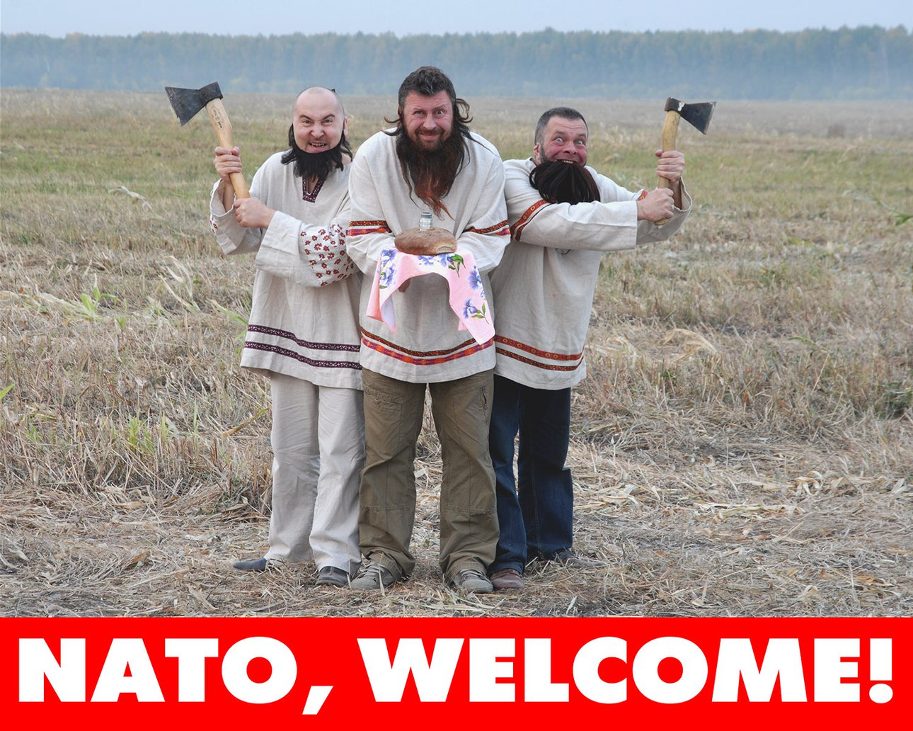 «Синие носы». NATO, WELCOME! 2006. Фото: Tsukanov Family Foundatio