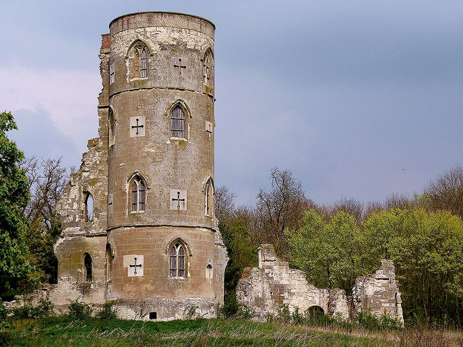 Сандерсон Миллер. Развалины готической башни. 1749. Фото: Wikimedia Commons (cmglee)