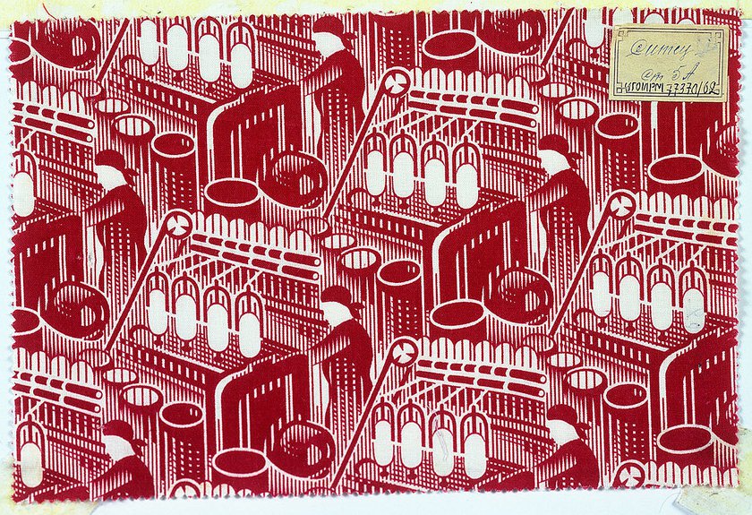 Андрей Голубев. «Красные ткацкие станки». 1930. Courtesy of The Royal Academy of Art