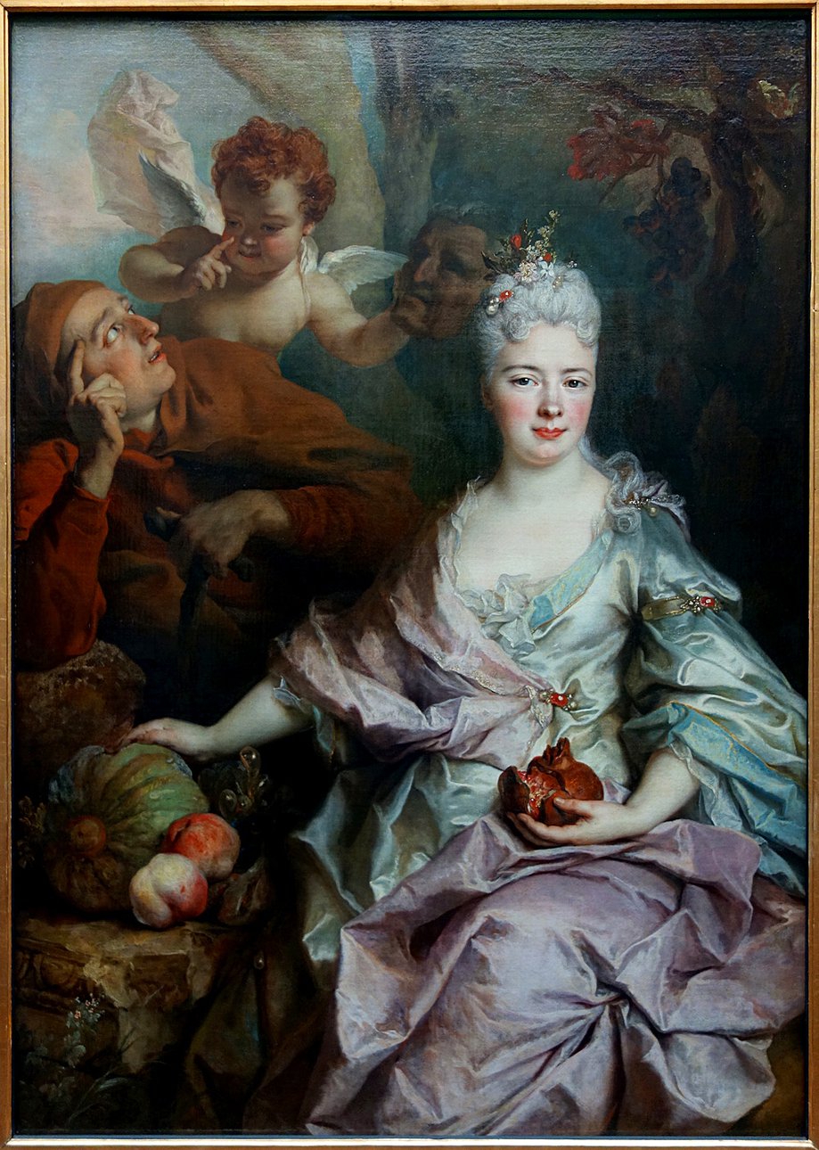 Никола де Ларжильер. «Портрет дамы в образе Помоны». 1710. Фото: The Gemäldegalerie Alte Meister in Dresde