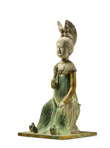 Sotheby‘s, китайская керамическая фигурка династии Тан. VII–IX вв. / Sotheby’s