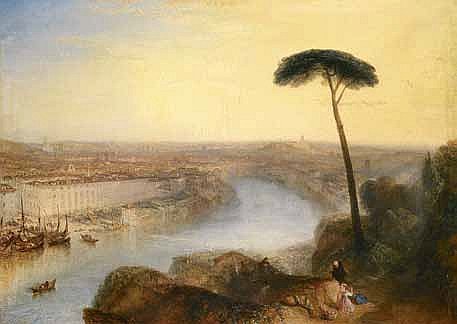 Sotheby’s. Уильям Тернер. Вид на Рим с Авентинского холма