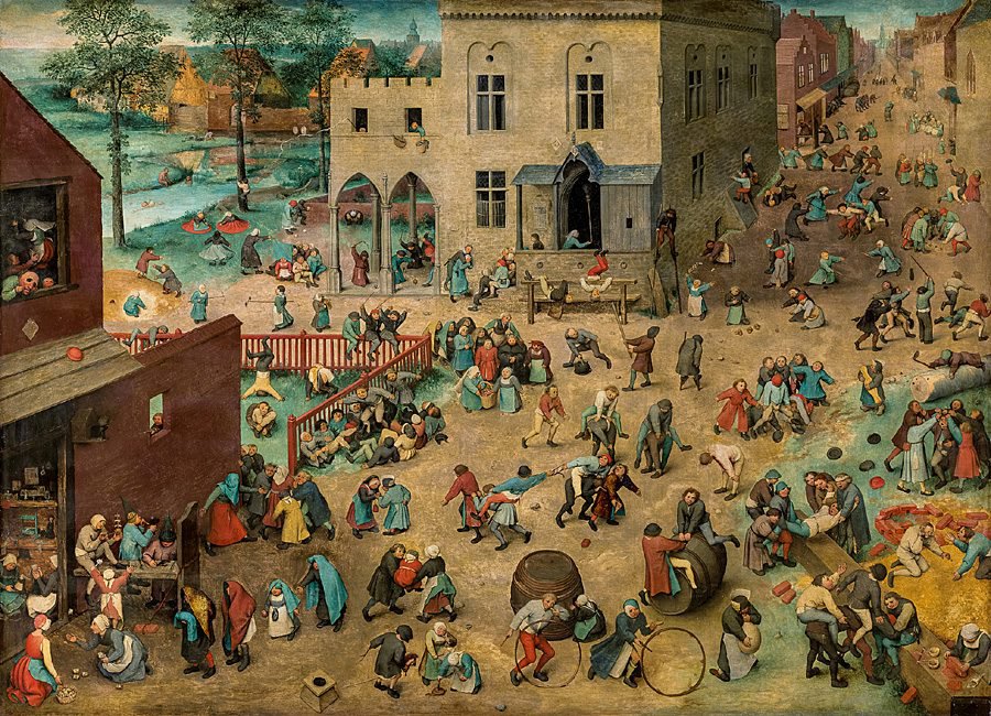 Питер Брейгель Старший. «Детские игры». 1560. Фото: Kunsthistorisches Museum Wie