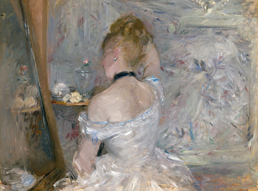 Берта Моризо. «Женщина за туалетом». 1875–1880. Фото: The Art Institute of Chicago/Art Resource