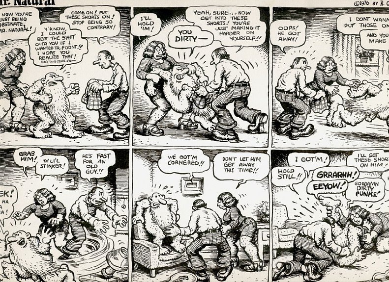 Robert Crumb. Mr. Natural. 1976. (с) comicartfans.com
