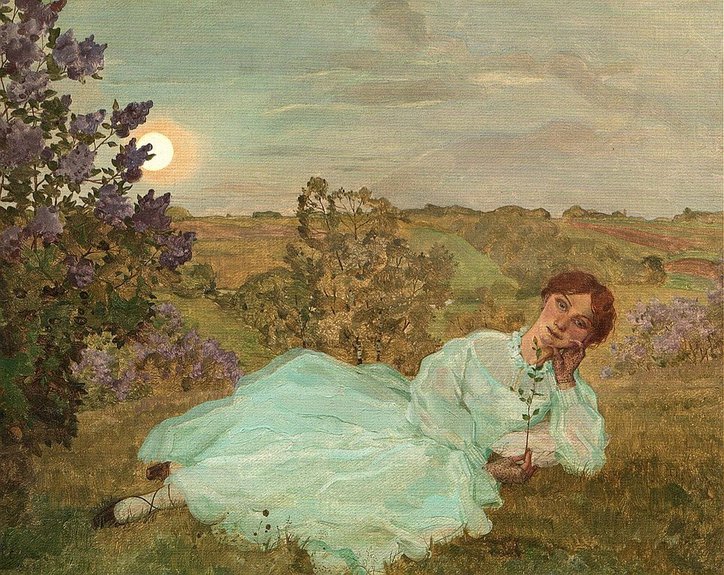 Константин Сомов. «Отдых на закате», 1922. MacDougall’s, £222 тысяч