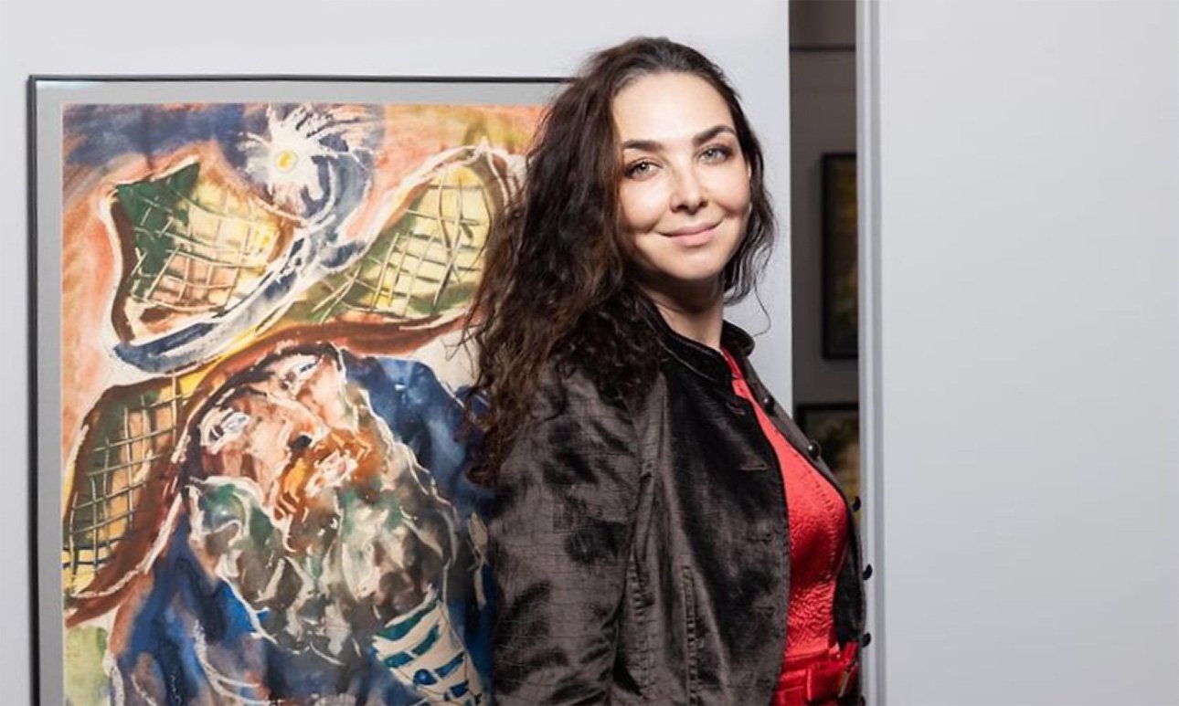 Любовь Агафонова, основательница галереи «Веллум».  Фото: Галерея и Аукционный дом ВЕЛЛУМ