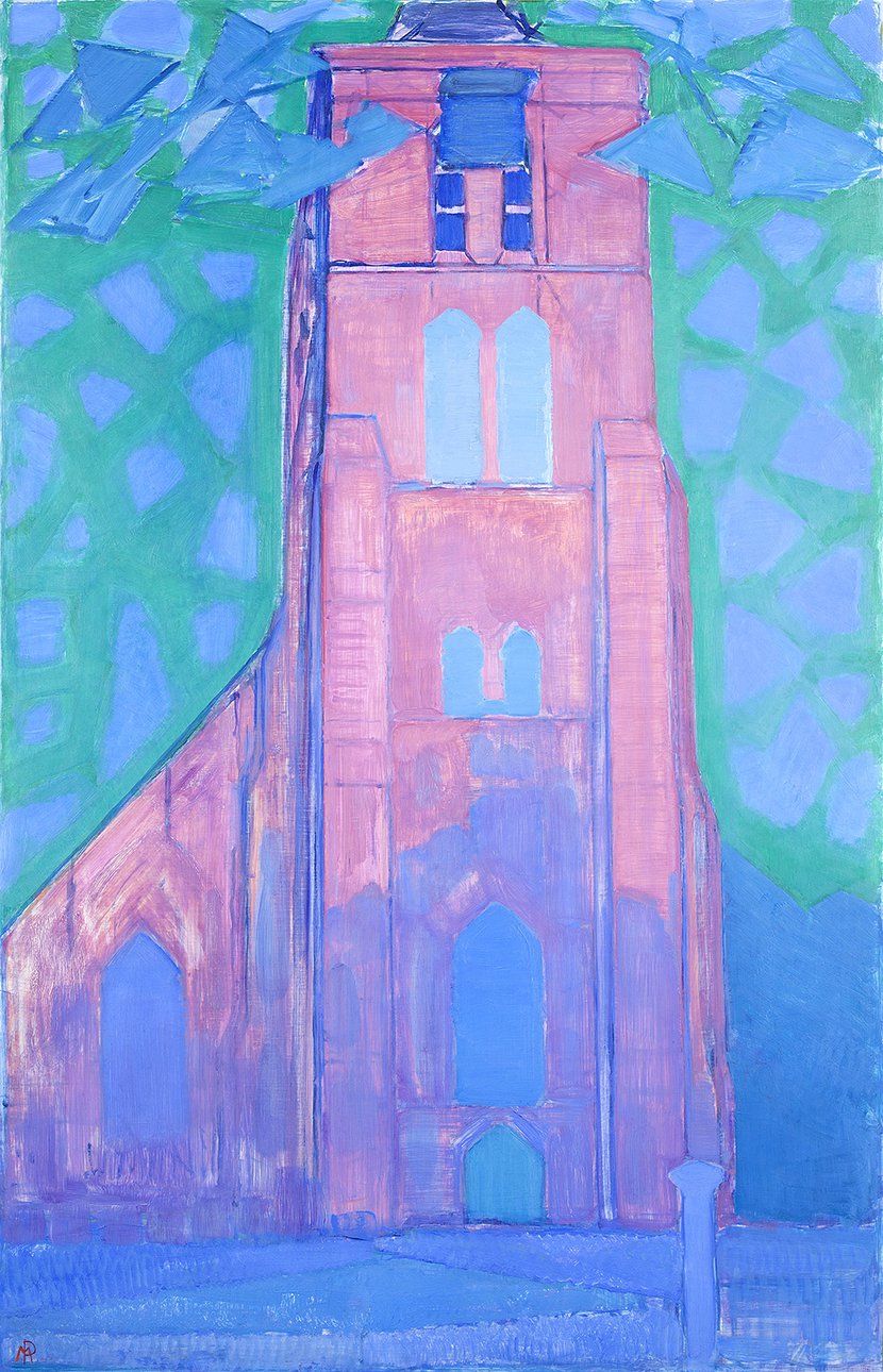 Колокольня церкви в Домбурге. 1911 Gemeentemuseum den haaG