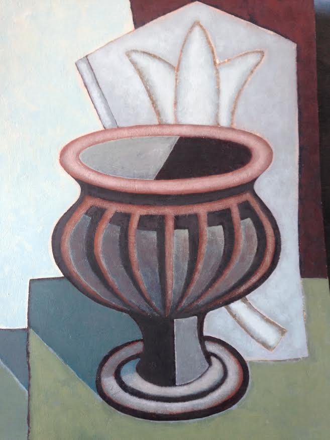 Дмитрий Краснопевцев. «Ваза и гипс». 1959. Галерея «Веллум»