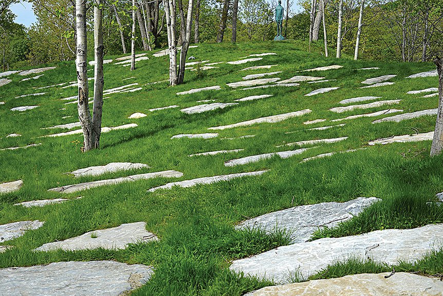 Turn Art Park Space в Вест-Стокбридж (США).  Фото: Turn Art Park Space