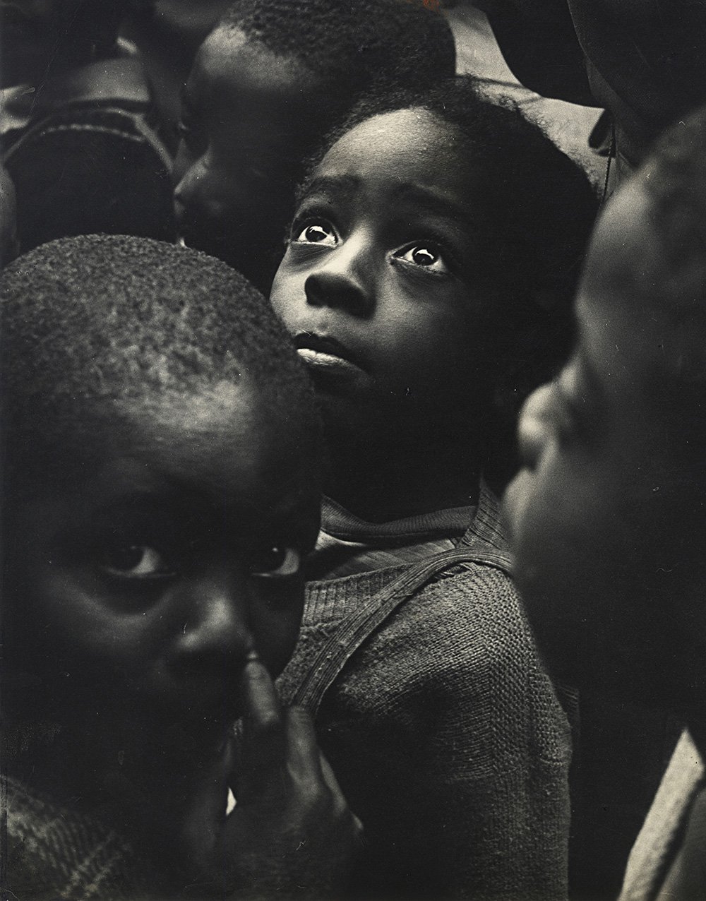 Леон Левинстайн. «Без названия» («Группа афроамериканских детей»). 1950-е. Фото: Еврейский музей и центр толерантности