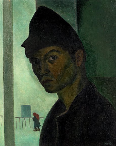 Дмитрий Плавинский. «Автопортрет». 1957. Courtesy of New Space Theatre of Natio