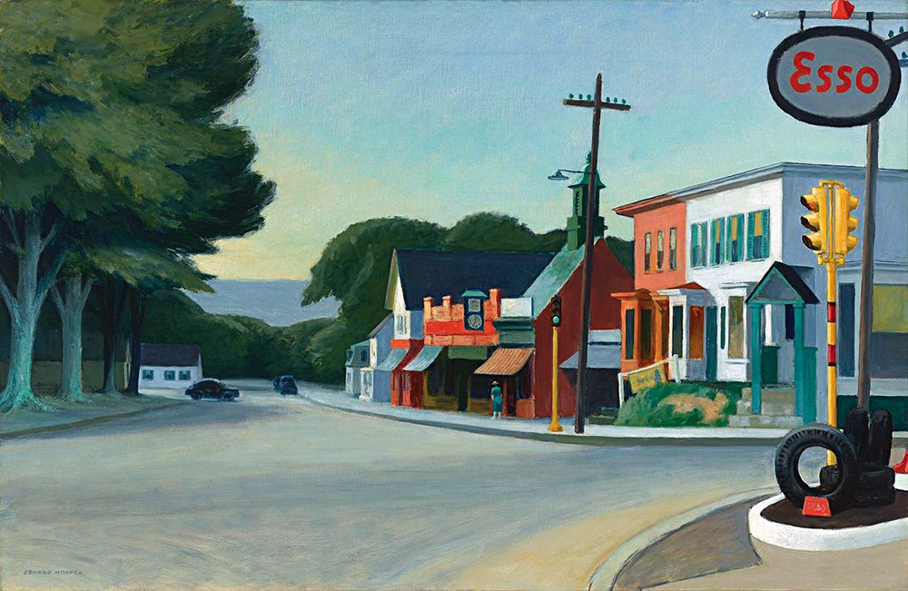 Эдвард Хоппер. «Портрет Орлеана». 1950. Фото: Fondation Beyeler