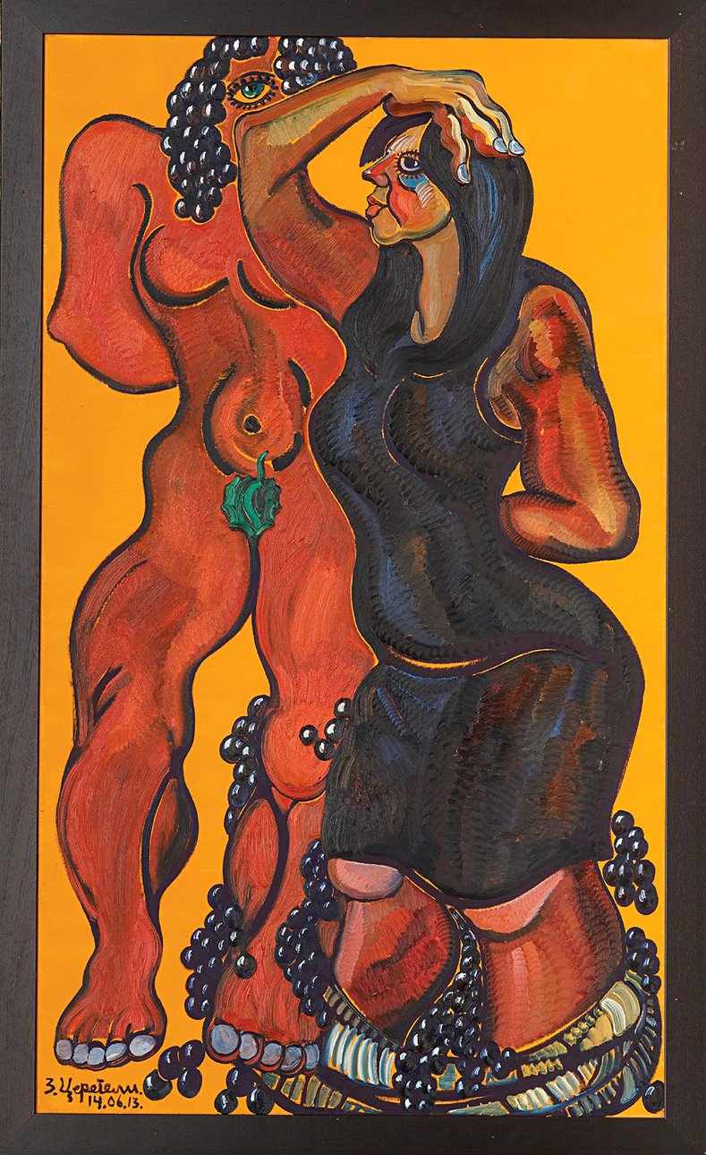 Зураб Церетели. «Сон. Ртвели» («Праздник вина»). 2013. Галерея Art Agency (София). Фото: Contemporary Istanbul