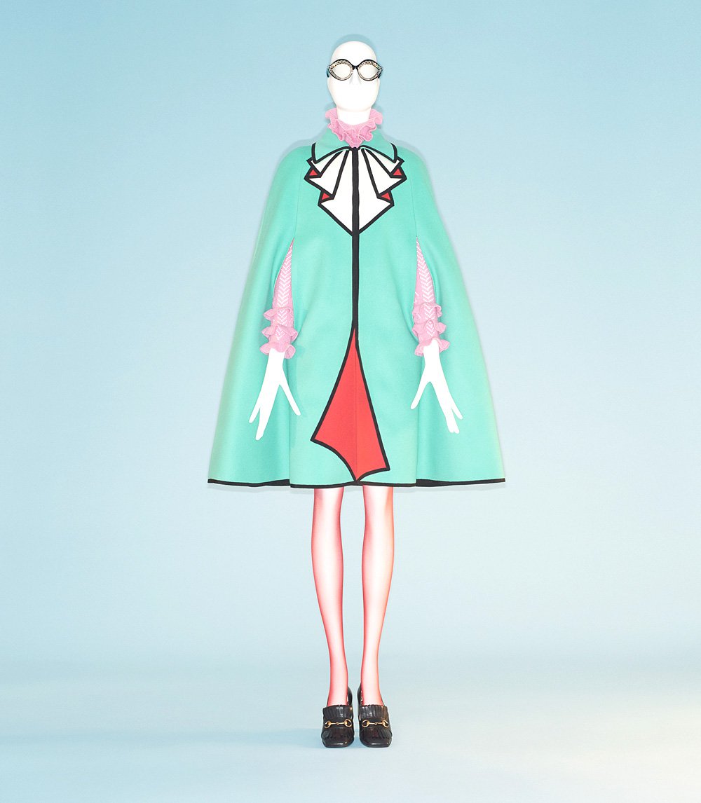 Алессандро Миккеле. Для Дома Gucci. Коллекция осень-зима – 2016-17. Фото: The Metropolitan Museum of Art, Photo / Johnny Dufort, 2019